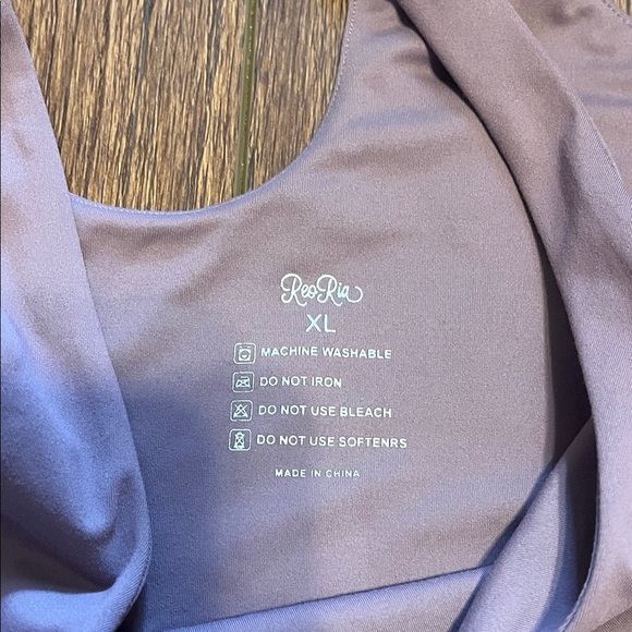 ReoRia Purple Sleeveless Bodysuit XL - Picture 2 of 3